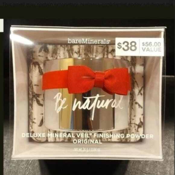 bareMinerals Other - New bareMinerals Deluxe Mineral Veil Finishing Powder Original - Large Size 24 g